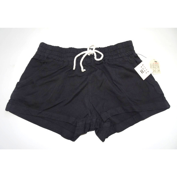 Billabong Other - Billabong Girls' Hit The Road Elastic Waist Pull on Short Small Black Size 8